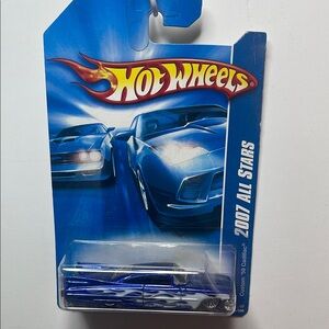 Blue Die-Cast Cadillac Toy Car